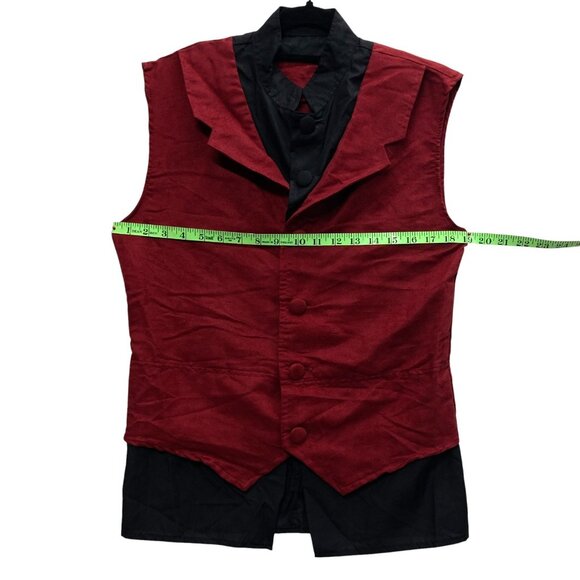 Leg Avenue Evil Mad Hatter Mens 2-Piece Halloween Costume Vest S/M Waistcoat M/L - Picture 14 of 16